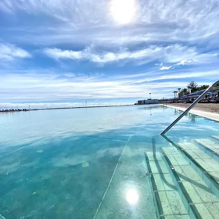 Apartamento Freewifi,vistajardin,piscina Agua Salada En * Costa del Silencio