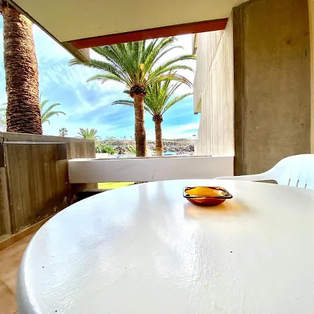 Apartamento Freewifi,vistajardin,piscina Agua Salada En Costa del Silencio