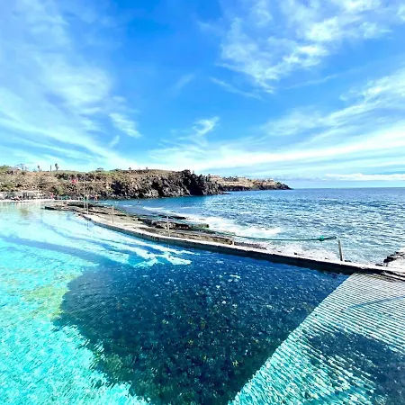 Apartamento Freewifi,vistajardin,piscina Agua Salada En Apartamento Costa del Silencio